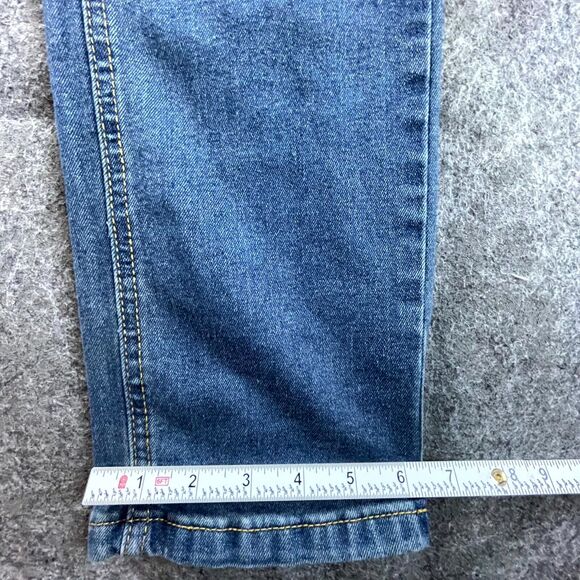 Smith & Mills Jeans Men 32 Blue Denim 5 Pockets Straight Stretch Workwear - Picture 8 of 12